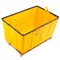Global Industrial Vinyl Basket Bulk Truck, 8 Bushel, Yellow 241982YL - alternate 3
